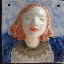 Binette portrait - 6cm sur 6cm